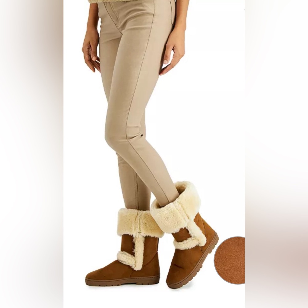Style & Co tall winter fluff boots